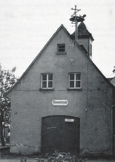 Feuerwehrgerätehalle von 1949