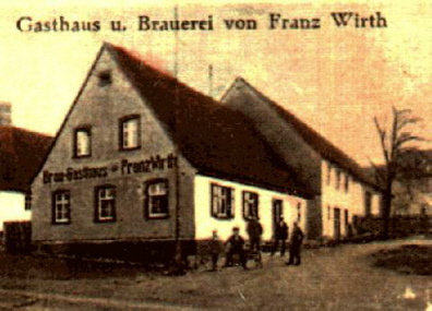 Brauerei um 1937